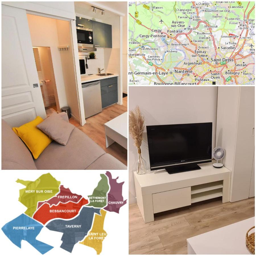 Appartement Au Coeur De La Ville De Taverny Exteriér fotografie